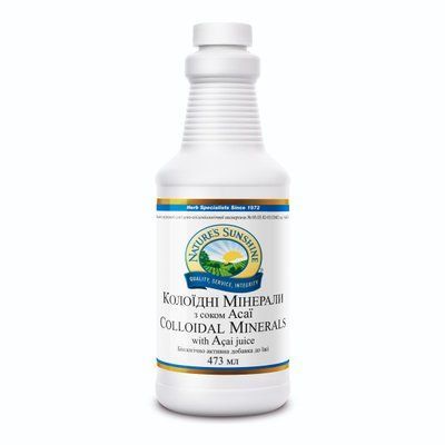Біологічно Активна Добавка Колоїдні мінерали з соком Асаї НСП (Colloidal Minerals with Acai Juice) NSP 312 фото