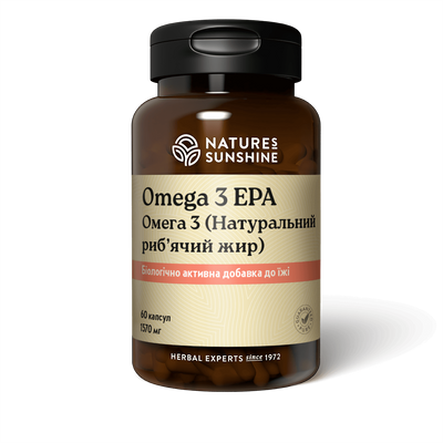 Біологічно Активна Добавка Омега-3 Натуральний риб'ячий жир НСП (Omega 3 EPA) NSP 1609 фото