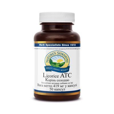 Корень Солодки НСП (Licorice ATC) NSP Биологически Активная Добавка 424 фото